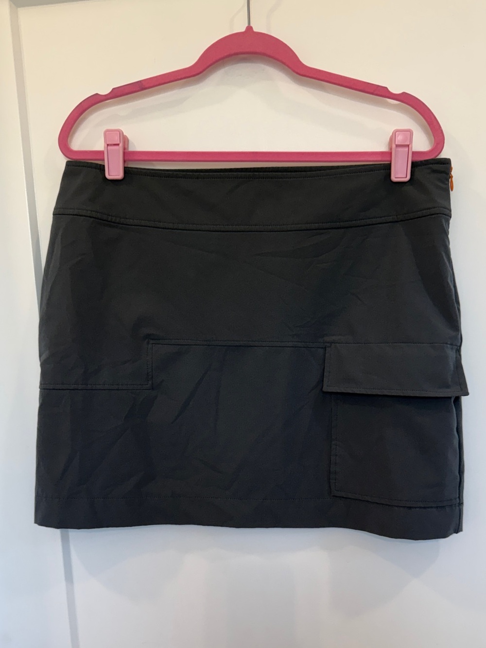 Title Nine Charcoal Gray Utility Skirt